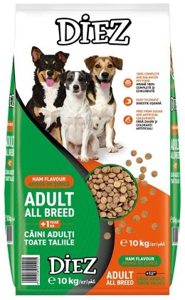 Diez Karma dla psa o smaku szynki 10 kg Alconor