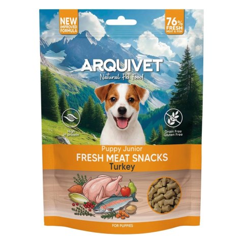ARQUIVET FRESH półwilgotny przysmak dla szczeniąt z indykiem 800g  - opakowanie