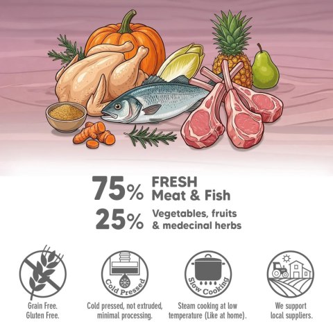 ARQUIVET FRESH półwilgotny przysmak z jagnięciną 800g  - obrazek