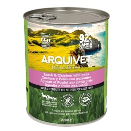 ARQUIVET mokra karma dla psa z jagnięciną i kurczakiem 800G  - puszka