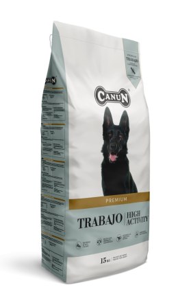 Canun Trabajo - karma premium dla psów energicznych i myśliwskich z kurczakiem i ryżem 15kg Canun Premium - worek