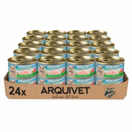 Zestaw 24 puszek tużczyka błekitnopłewego z warzywami  24 x 80g