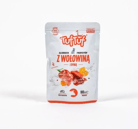 TUF TUF Saszetka wołowina z dynią 100 g Bult