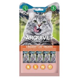 Kremowa przekąska z łososiem i krewetkami 5X14 g Arquivet