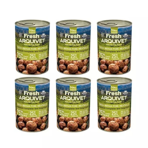 Arquivet Fresh klopsiki z wieprzowiny w sosie 6x400g Arquivet Fresh klopsiki z wieprzowiny w sosie 6x400g