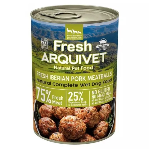 Arquivet Fresh klopsiki z wieprzowiny w sosie 6x400g Arquivet Fresh klopsiki z wieprzowiny w sosie 6x400g