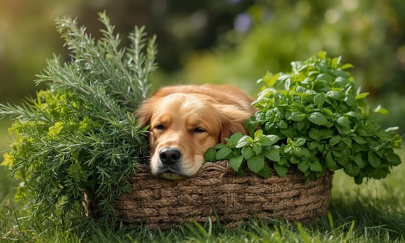 Zioła, które mogą jeść psy - naturalne wsparcie zdrowia Twojego pupila cz. 1